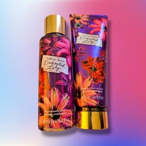 Victoria's Secret | NWT Enchanted Lily Fragrance Mist and Lotion Bundle Set